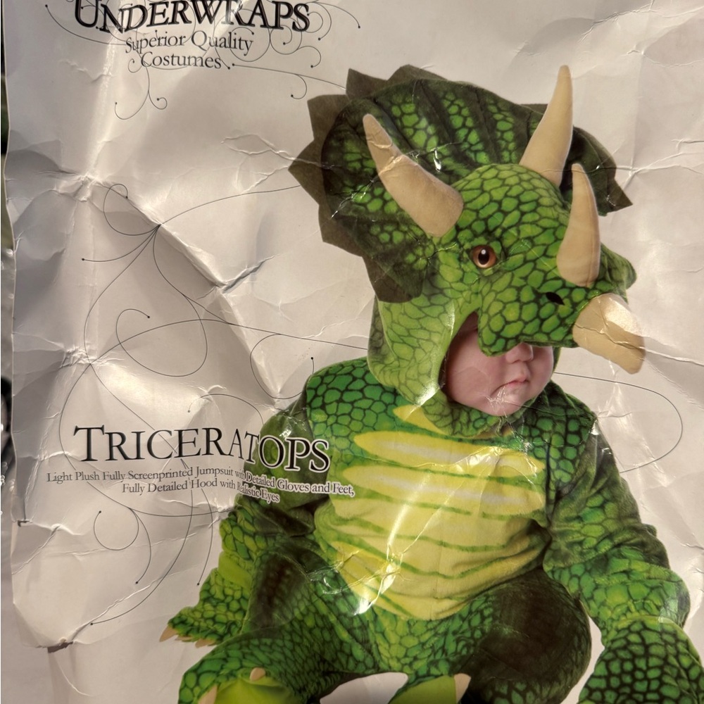 Baby/Toddlerr Triceratops costume